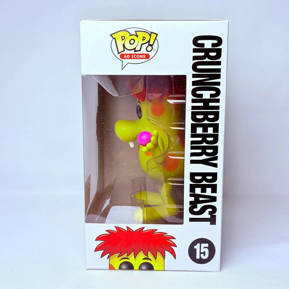 Funko Pop Ad Icons Crunchberry Beast 15 SDCC 2018 Exclusive Vinyl Figure Yellow